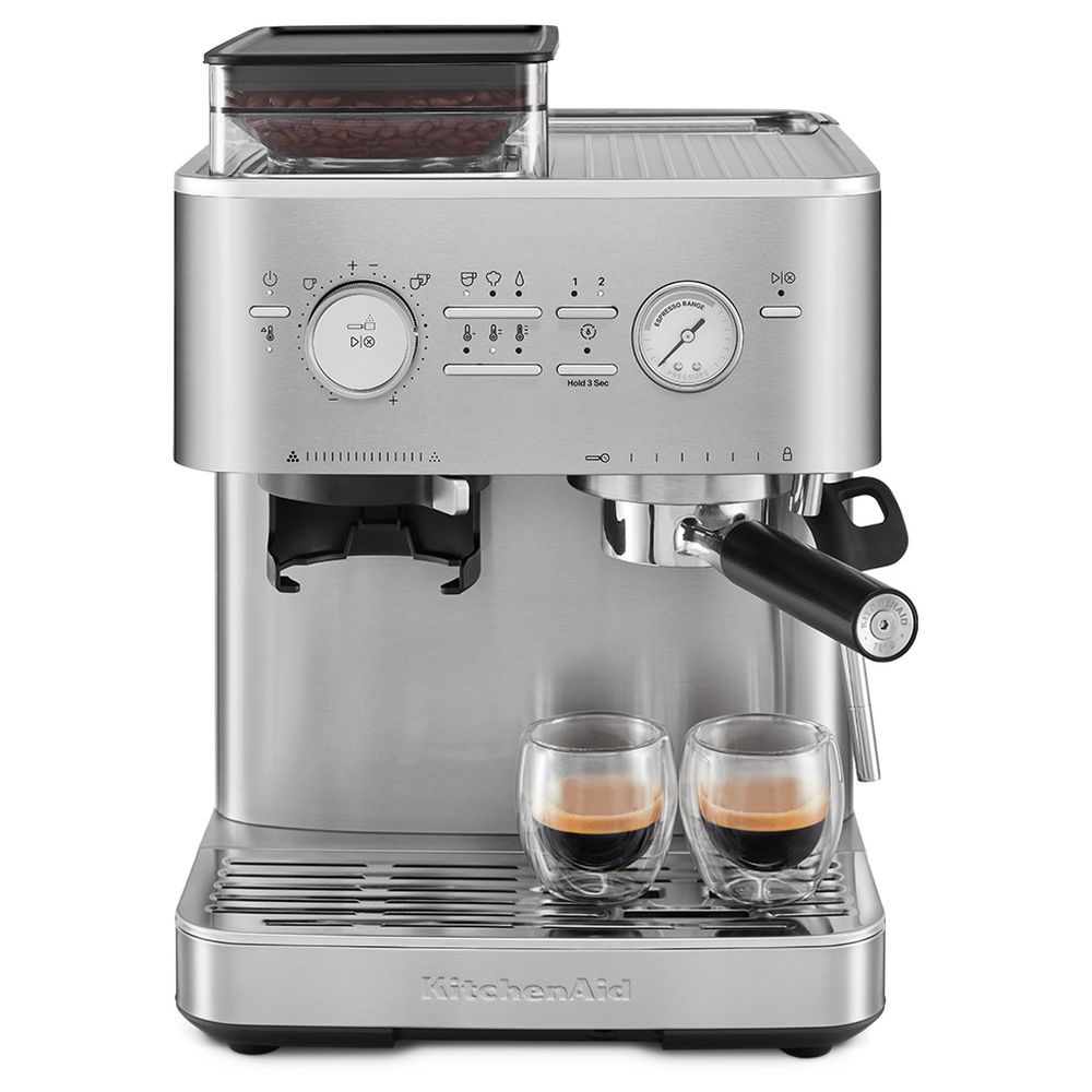 KitchenAid Semi Automatic Espresso Machine - Stainless Steel