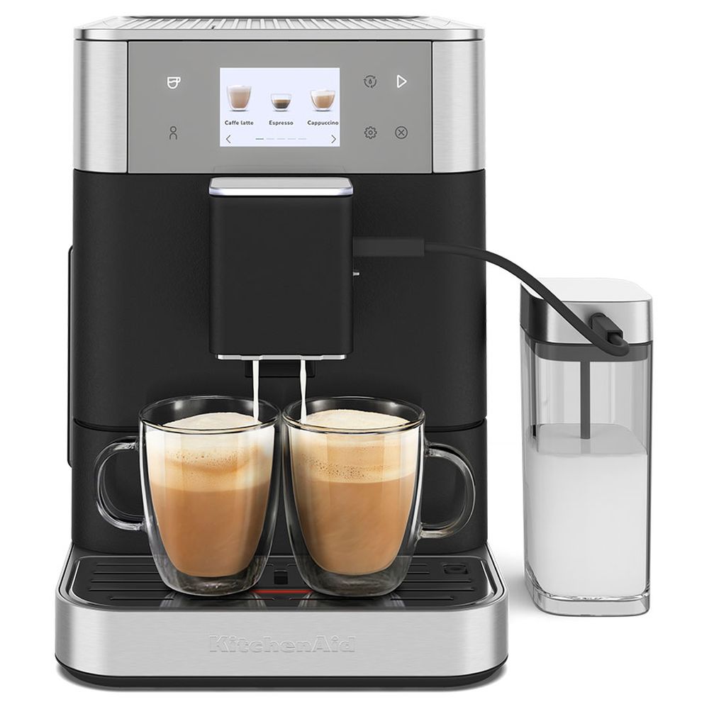KitchenAid Fully Automatic Espresso Machine - Cast Iron Black