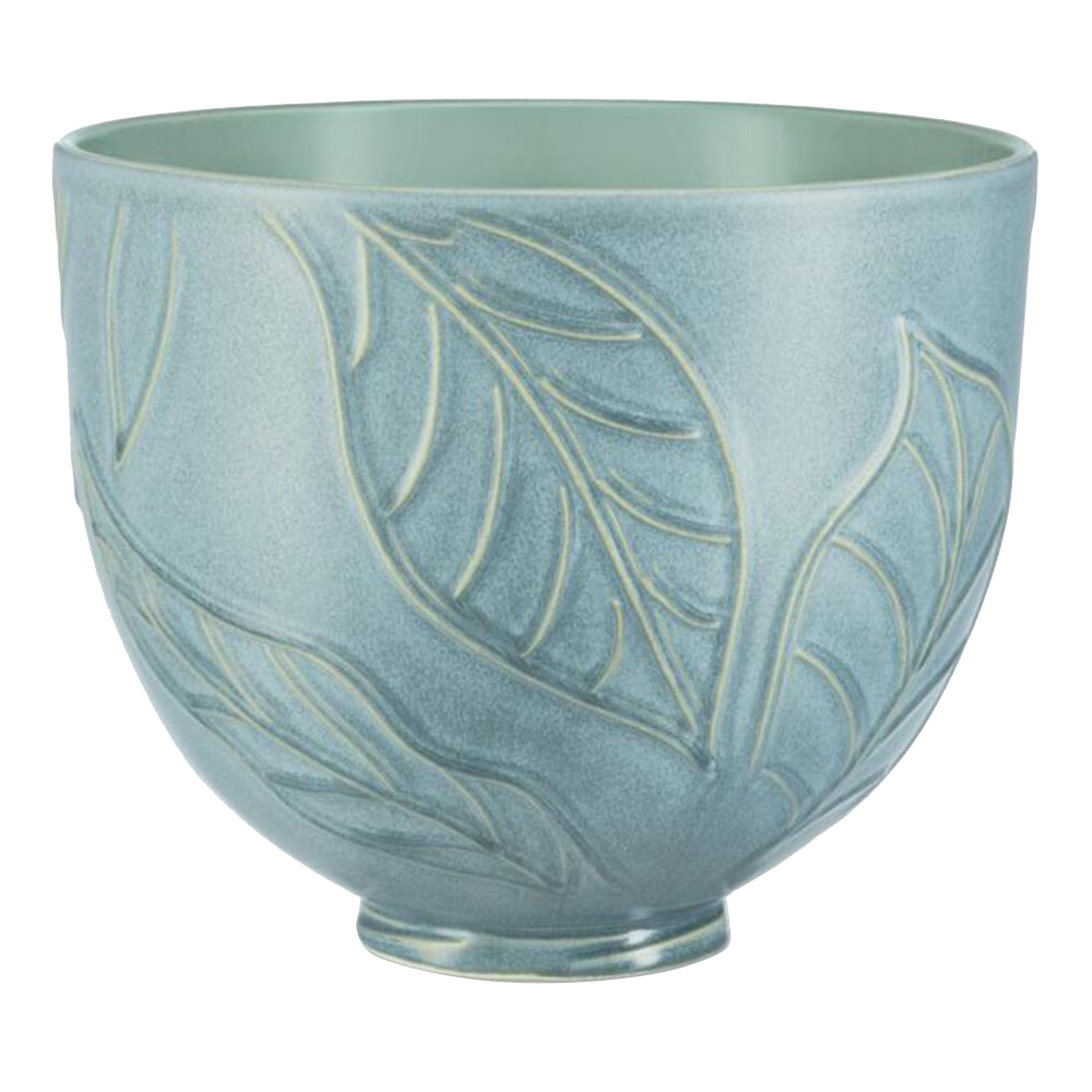 KitchenAid Ceramic Bowl - Spring Leaves- 4.7 L