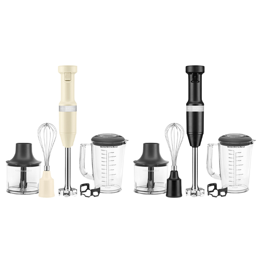 KitchenAid - Corded Hand Blender - Matte Black - 180 W - 1 L