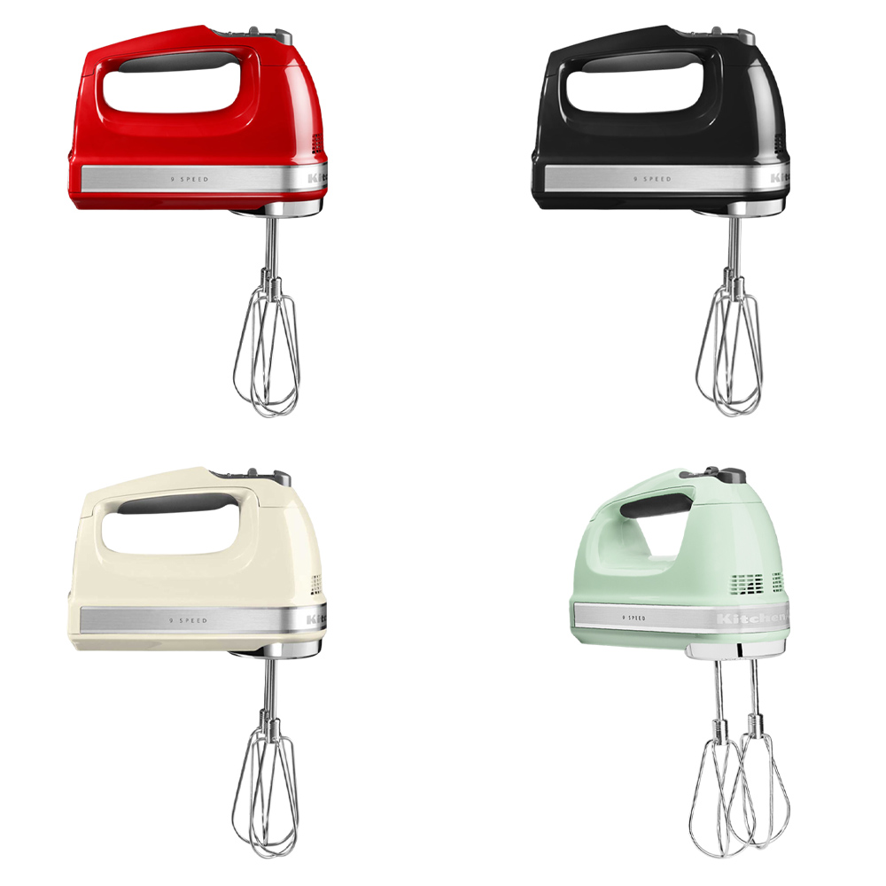 KitchenAid - 9 Speed Digital Electric Hand Mixer - Pistachio - 85 W