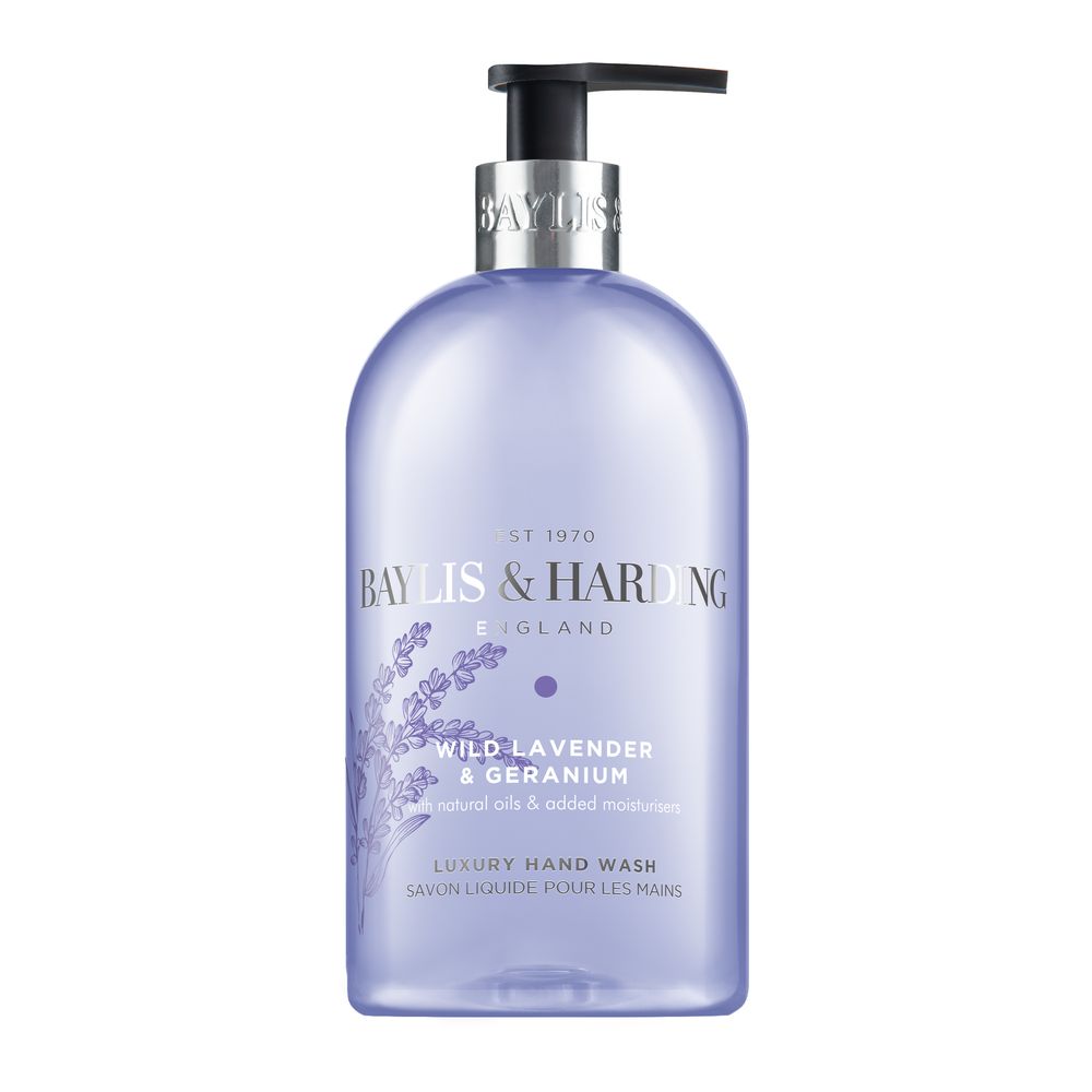 Baylis & Harding - Luxury Hand Wash - Wild Lavender & Geranium - 500 ml