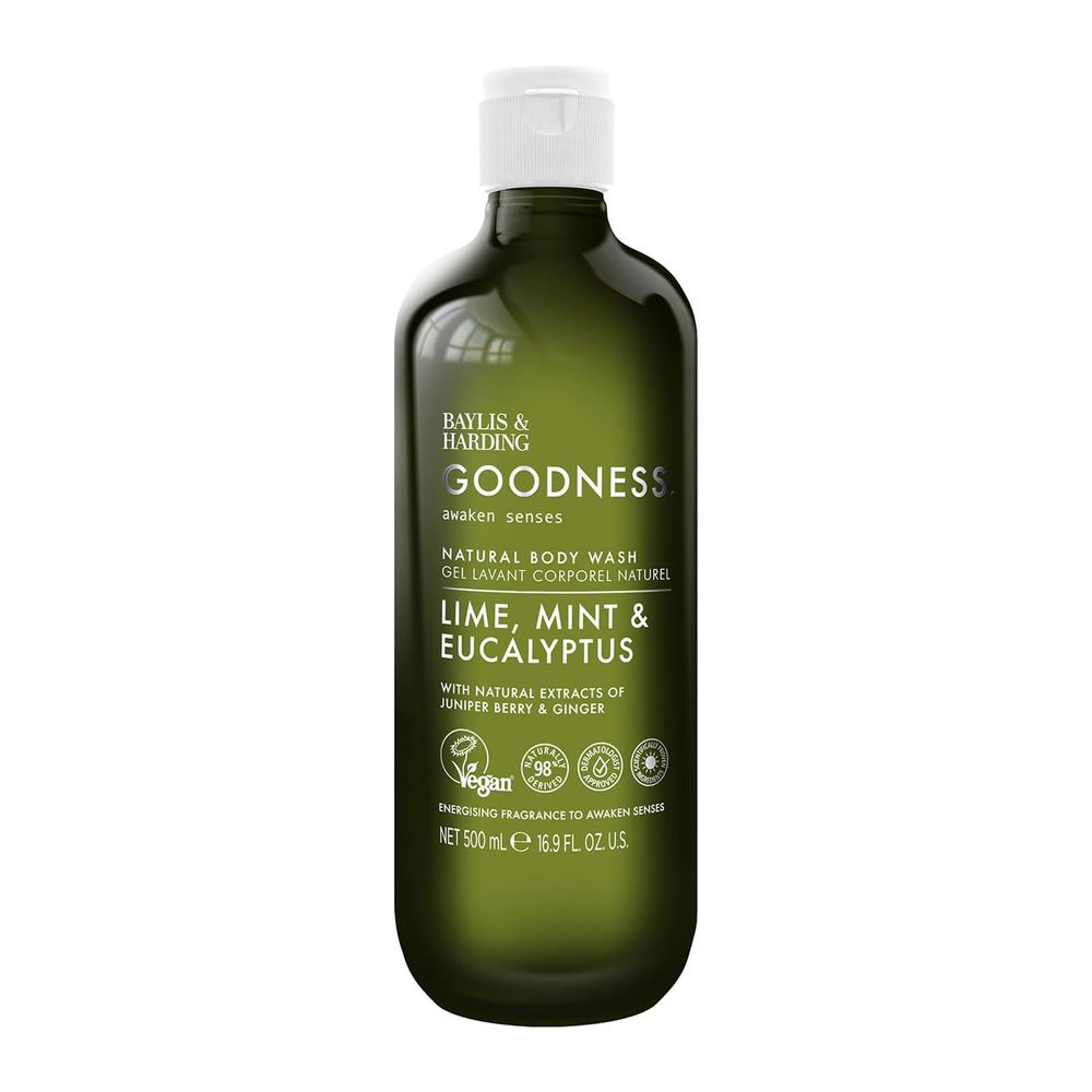 Baylis & Harding - Goodness Natural Body Wash - Lime, Mint & Eucalyptus - 500 ml