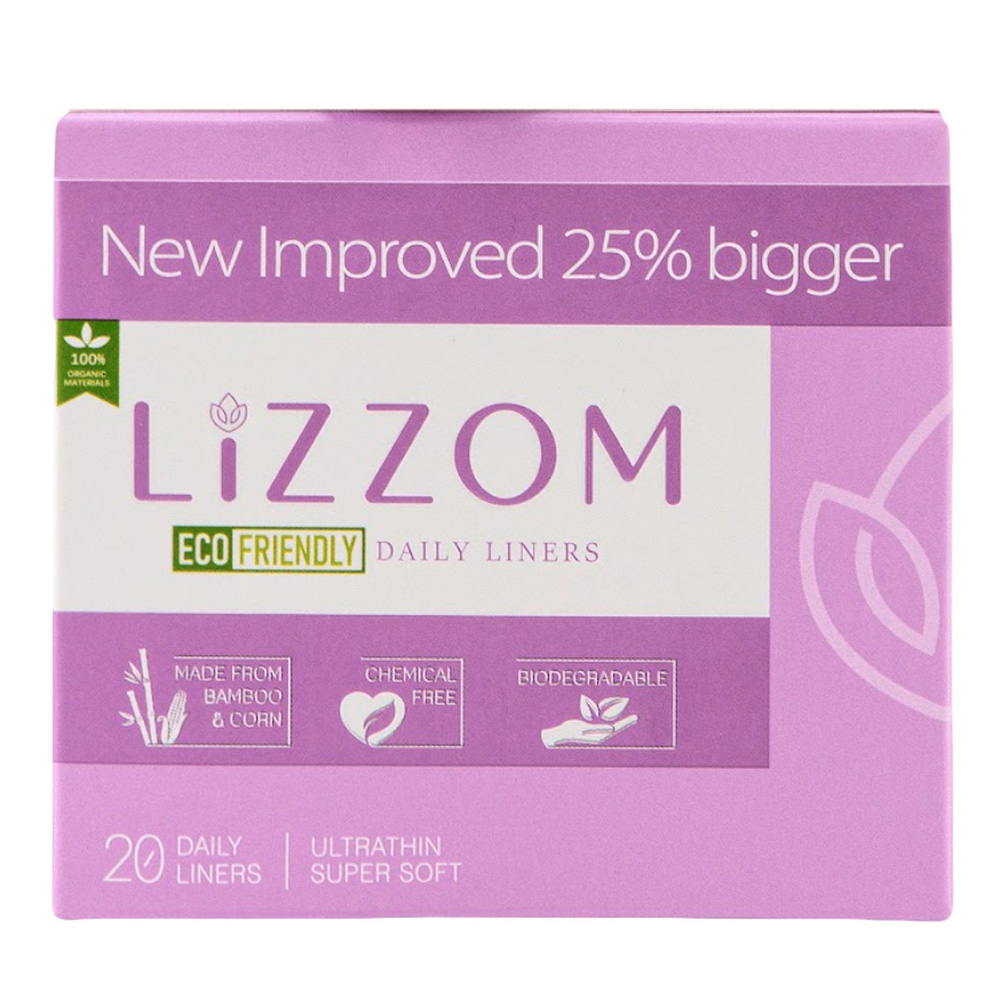 Lizzom - Ultrathin Super Soft Daily Liners - XL - 20 Pcs