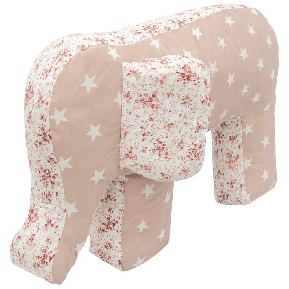 Bibena Nova - Elephant Breastfeeding Pillow - Powder Stars