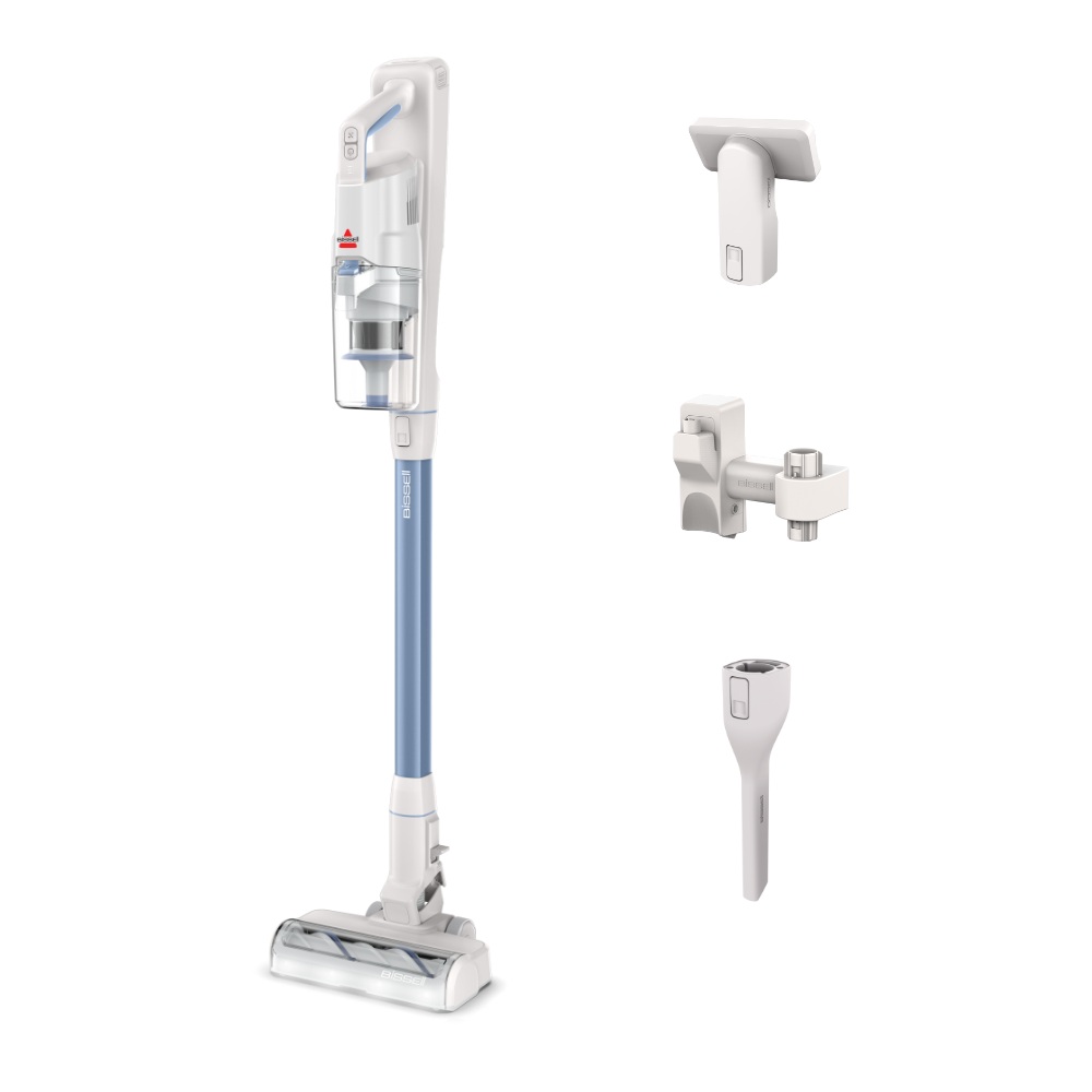Bissell Powerclean Furguard Dry Stick (4316) - White & Light Blue