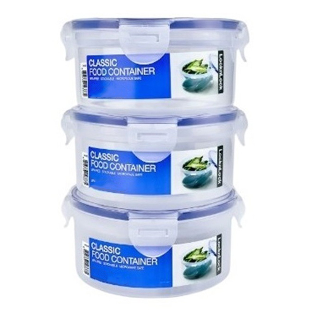 LocknLock - Eco Friendly Classic Round Food Storage Set