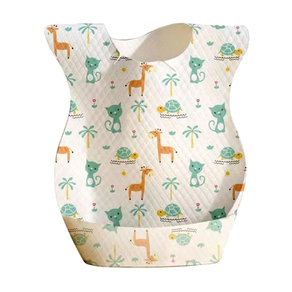 Star Babies - Disposable Bibs - Pack Of 24 - Zebra