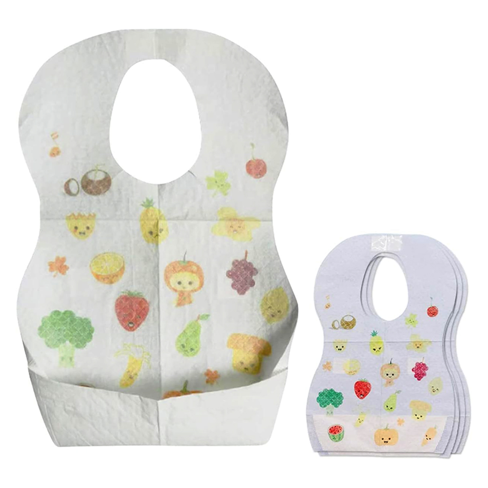 Star Babies - Disposable Bibs - Pack Of 27 - Fruits