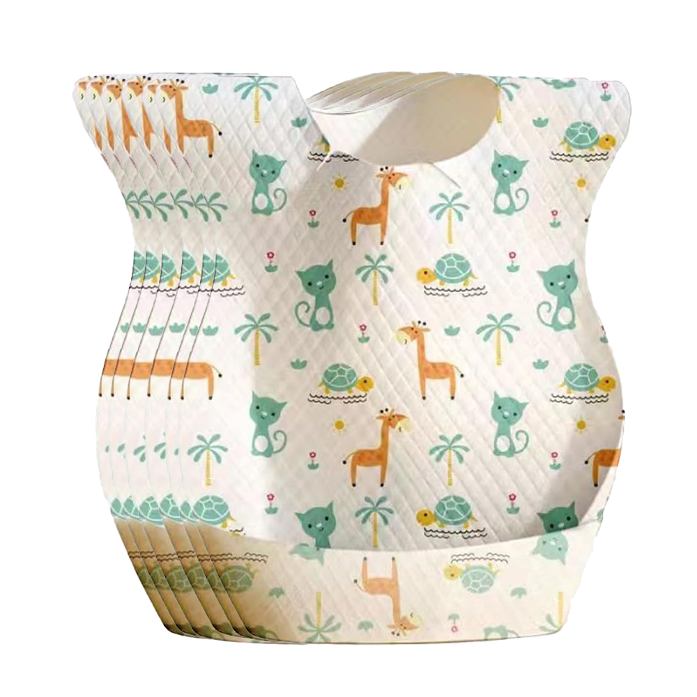 Star Babies - Disposable Bibs - Pack Of 27 - Zebra