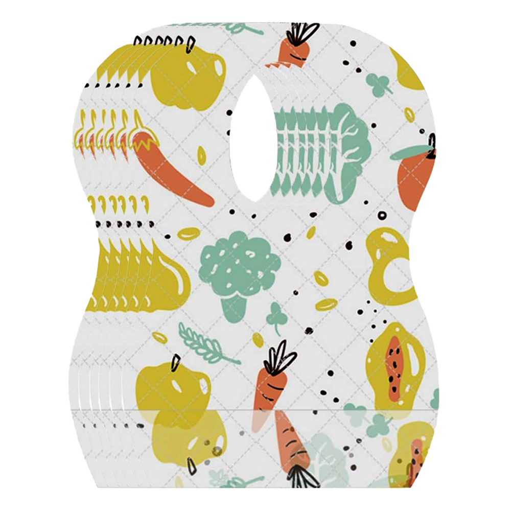 Star Babies - Disposable Bibs - Pack Of 33 - Fruits