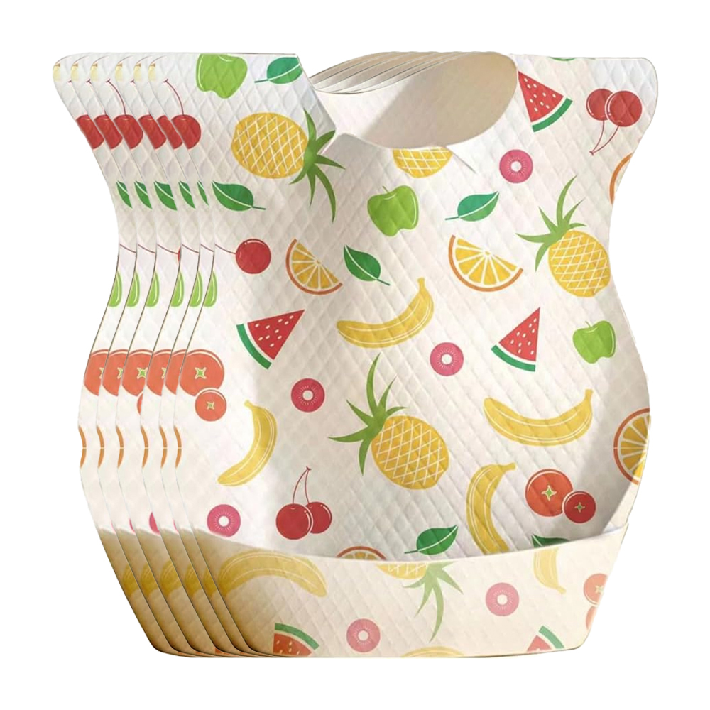Star Babies - Disposable Bibs - Pack Of 33 - Fruit