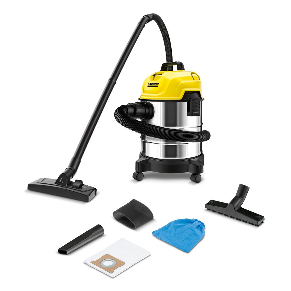 Karcher WD 1S Classic Wet And Dry Vacuum Cleaner - 1300 W