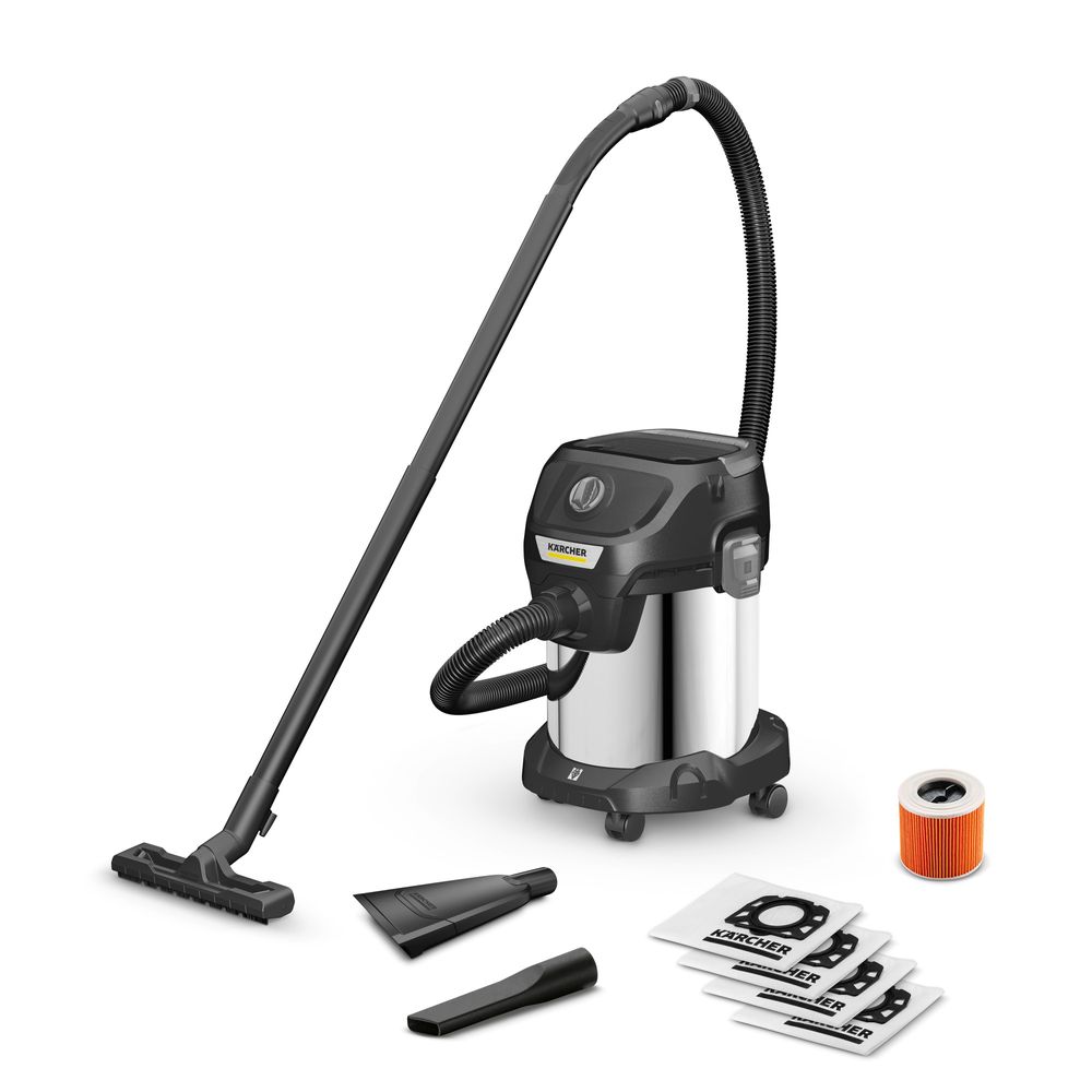 Karcher KWD 3 S Anniversary Wet And Dry Vacuum Cleaner - 1000 W - 17 L