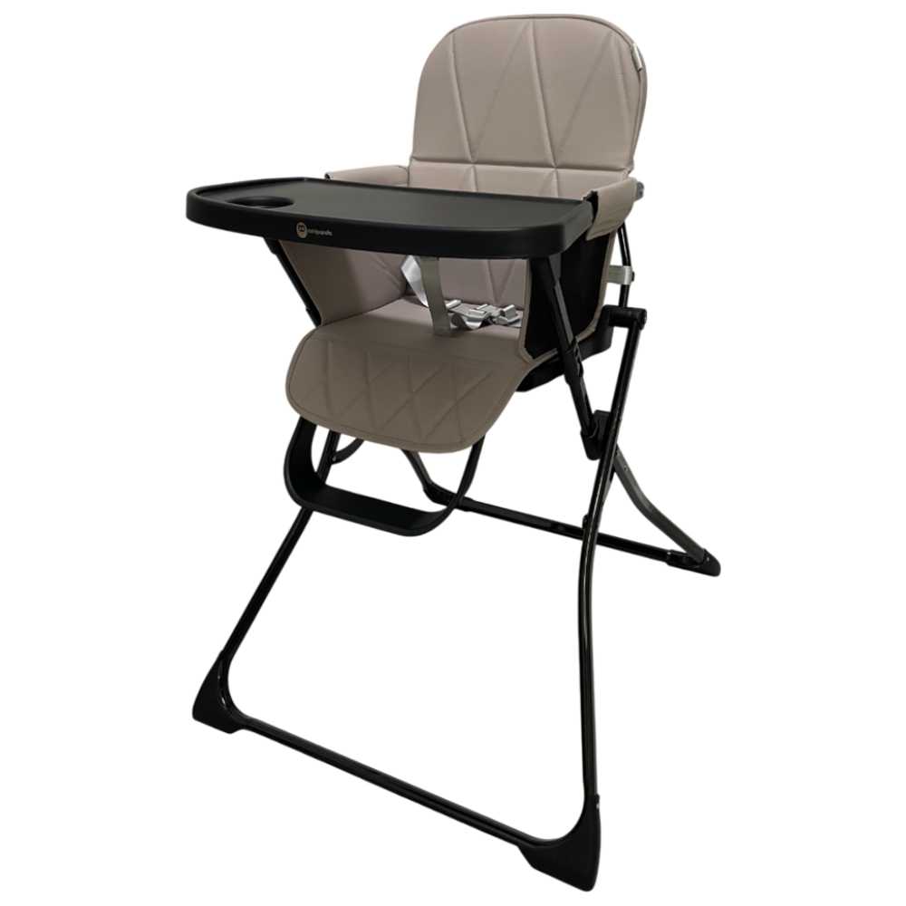 Mini Panda Cozy Cub High Chair - Grey