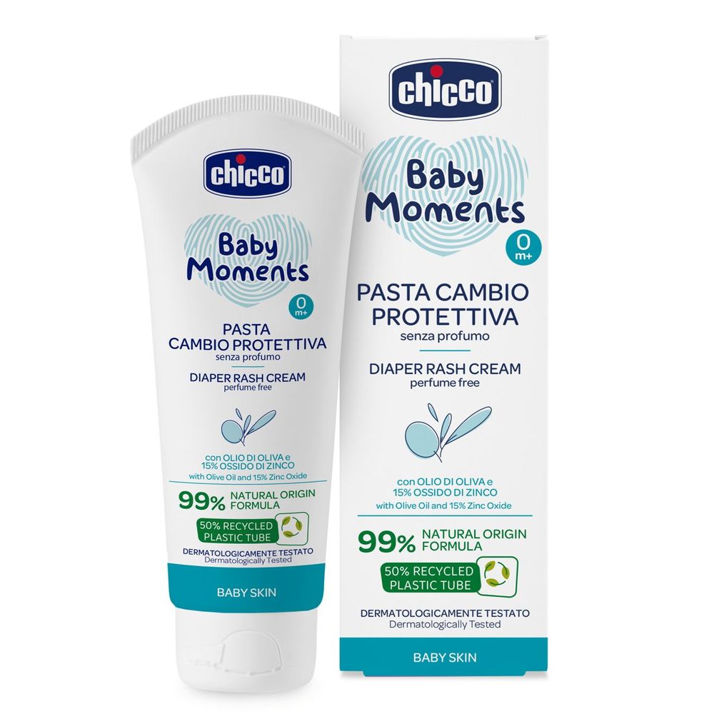Chicco - Baby Moments Diaper Rash Cream - 100 ml
