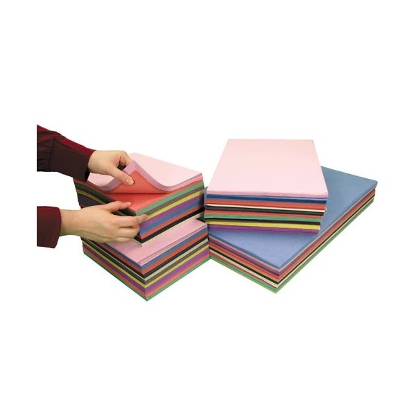 Scola - Sugar Paper Stack - Color May Vary - 1250 Pcs