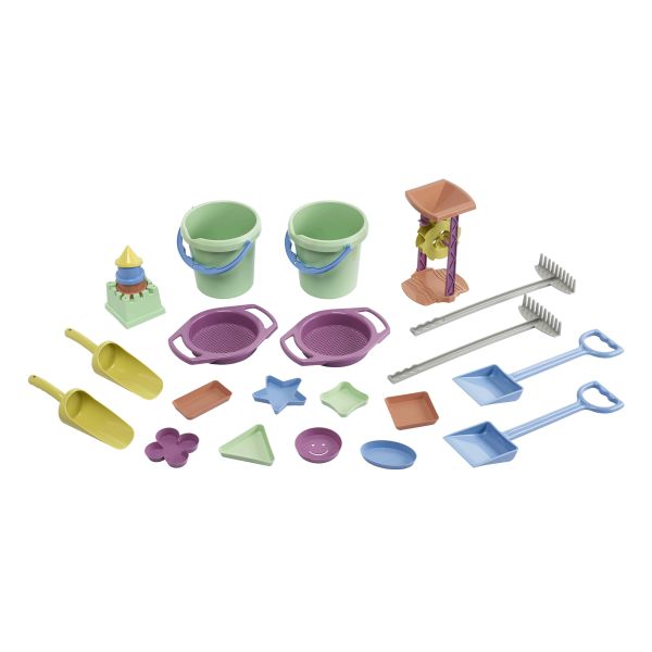 EDX Education - Green N Play Sand & Water Play Set - 20 Pcs