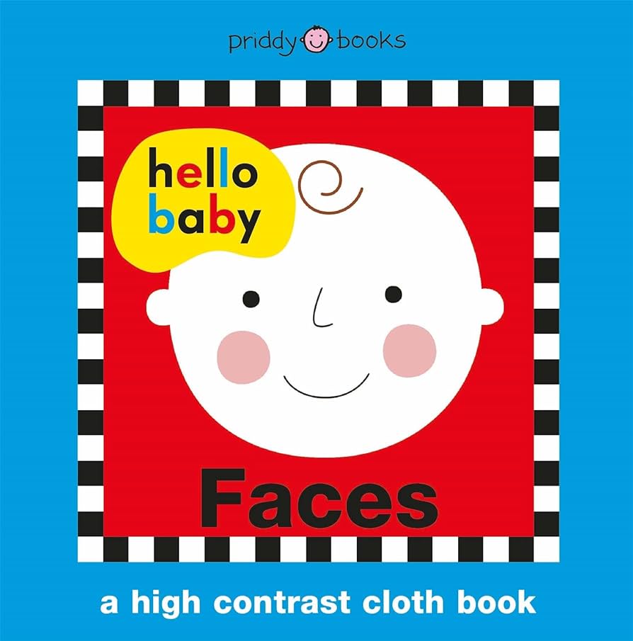كتاب قماشي Hello Baby: Faces