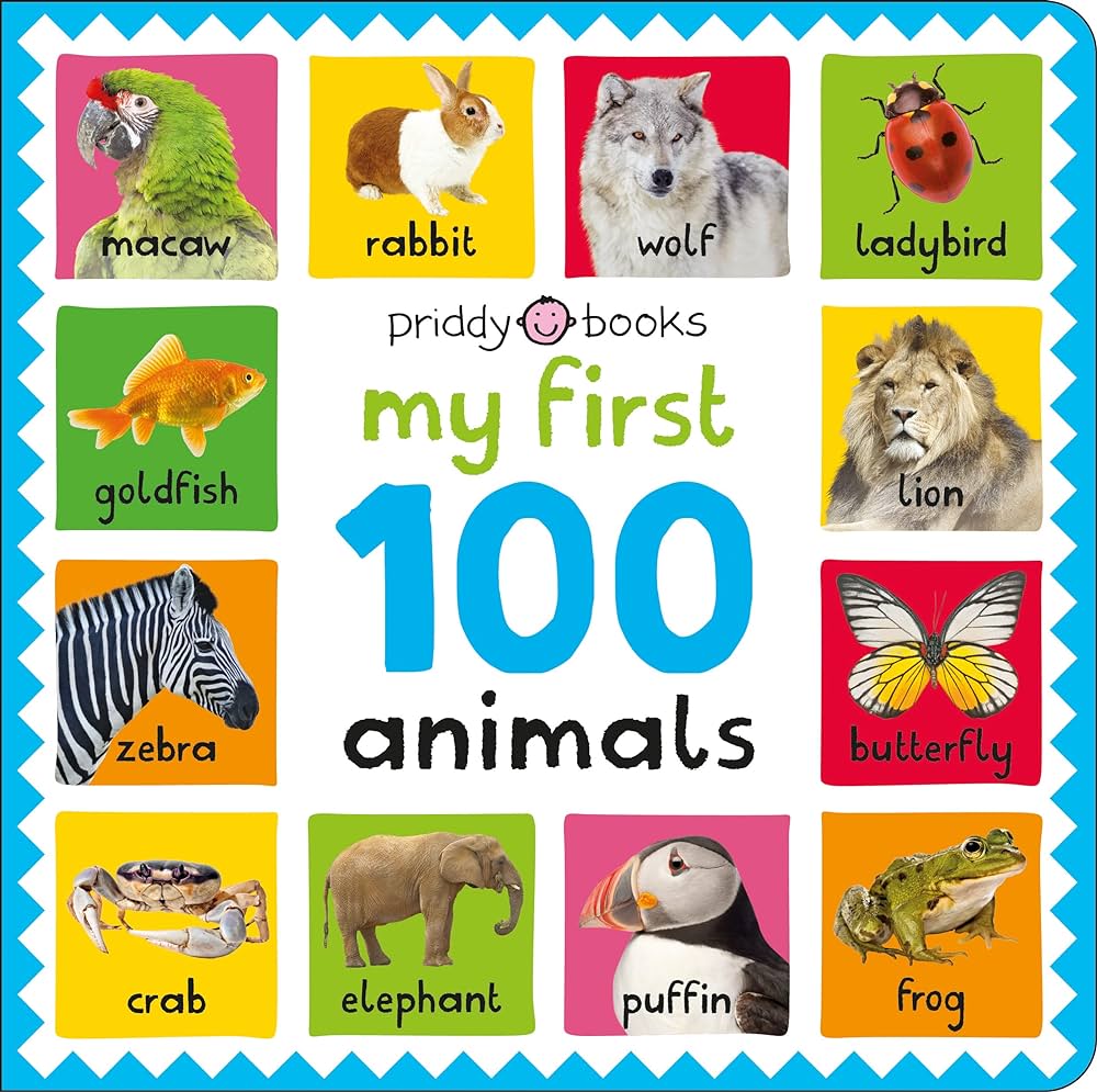 أول 100 حيوان لي