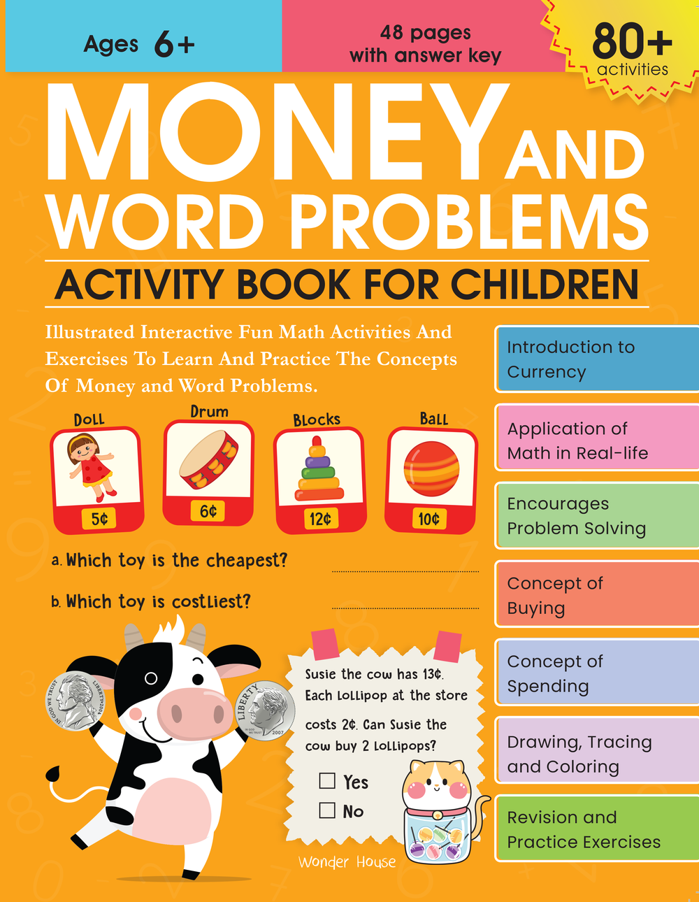Prakash Books - Money And Word Problems Activity Book