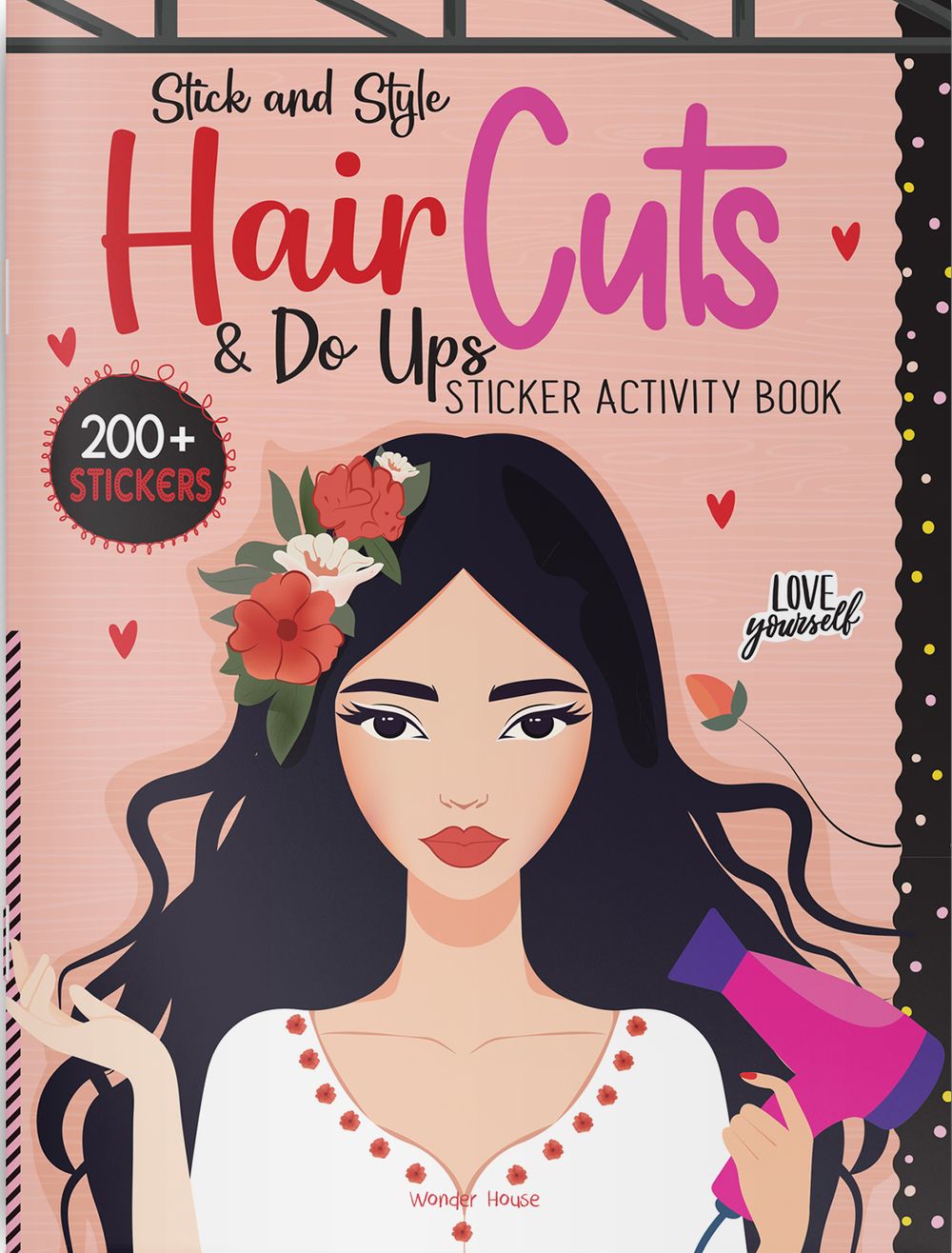 Prakash Books - Stick And Style Hair Cuts & Do Ups Sticker Activity Book