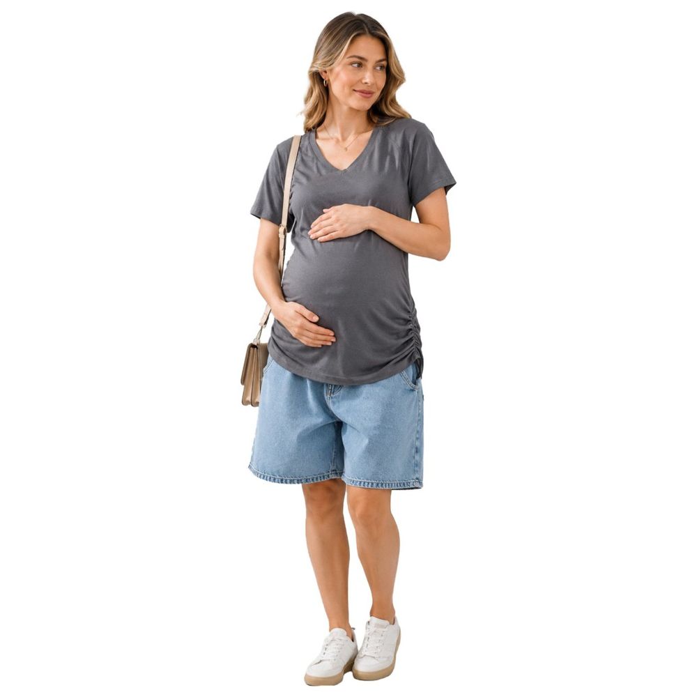 Tummy - Maternity T-Shirt - Grey