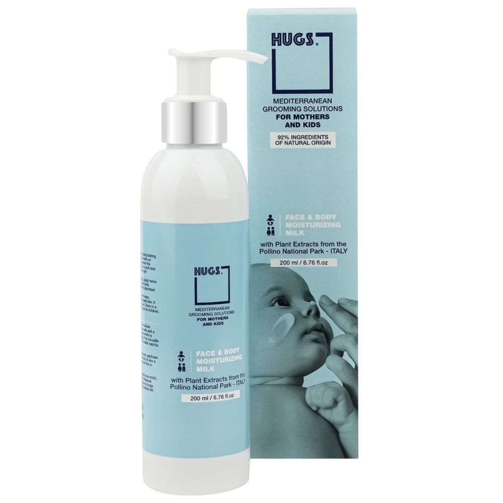 Hugs - Baby Face & Body Moisturizing Milk - 200 ml