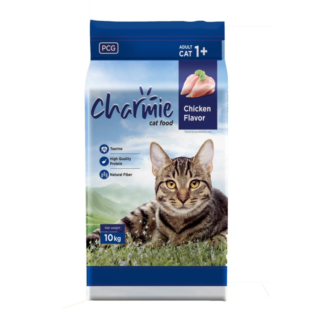 Charmie - Dry Cat Food Chicken Flavor - 10 Kg