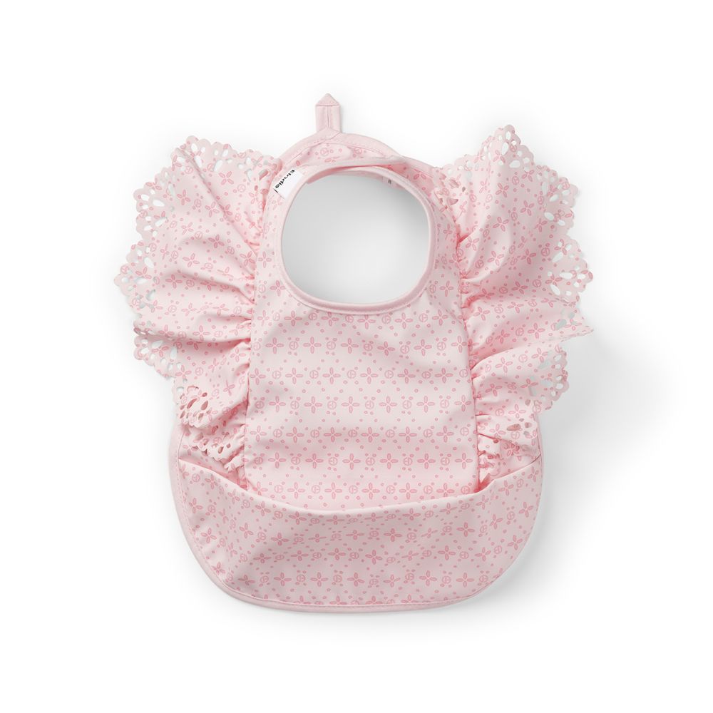 Elodie Details - Embroidery Anglaise Baby Bib - Pink