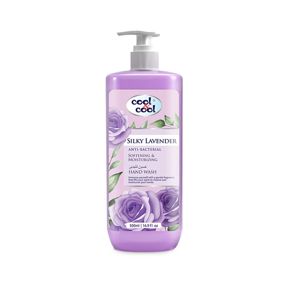 Cool & Cool - Hand Wash Silky Lavender - 500 ml