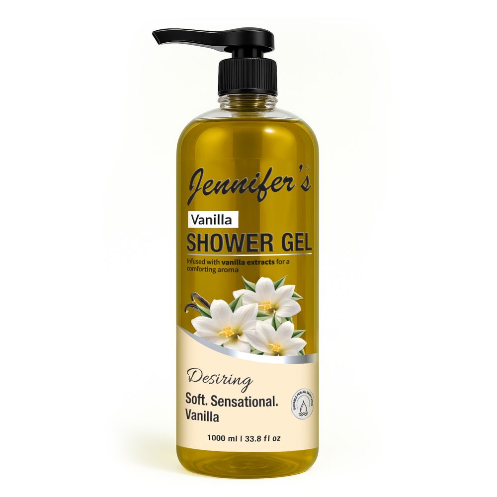 Jennifer's - Vanilla Shower Gel - 1L