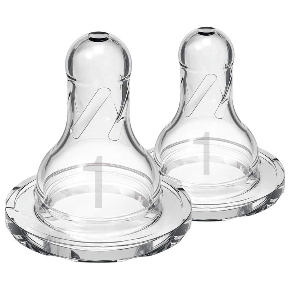 Dr. Brown's - Silicone Narrow Options+ Nipple- Level 3 - Pack of 2