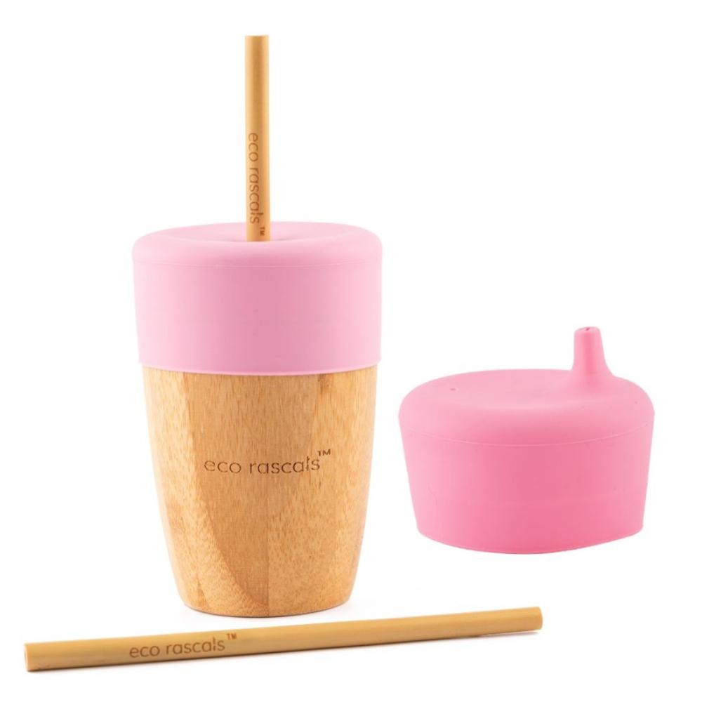 eco rascals - Cup With Straw Set - 3 Pcs