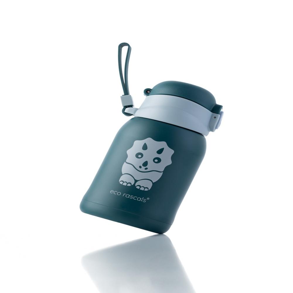 Eco Rascals - Water Bottle - Dinosaur - Teal - 480 ml