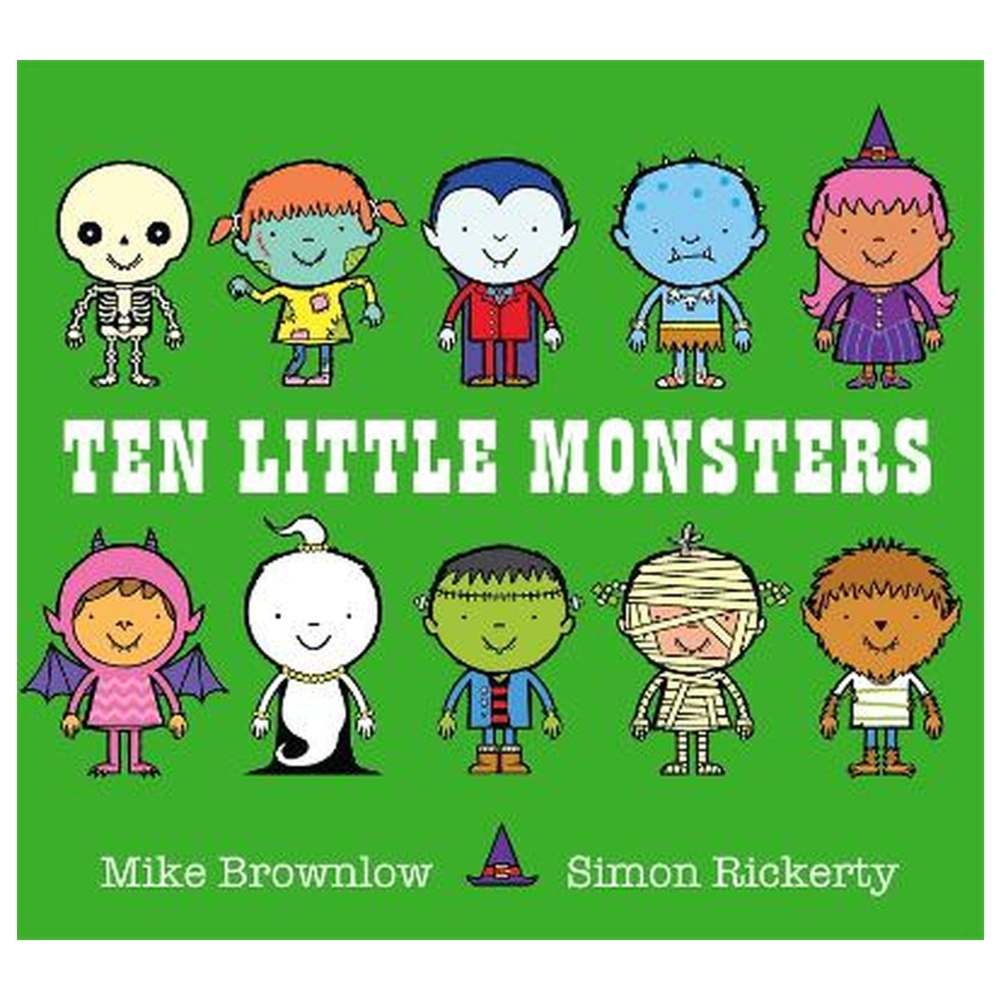 Ten Little Monsters Picture Book