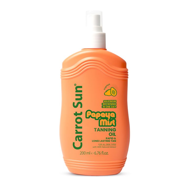 Carrot Sun - Papaya Mist Tanning Oil - 200 ml