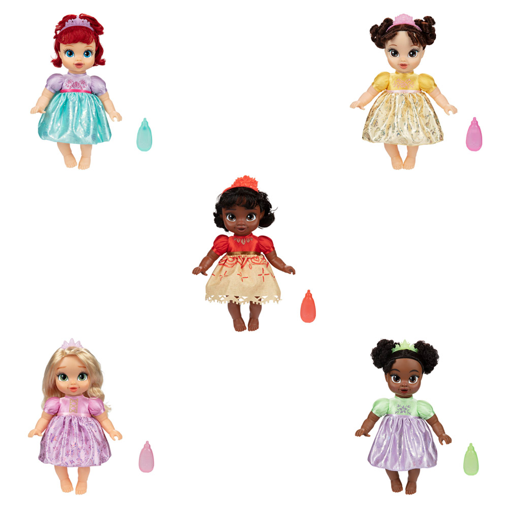Disney - Princess Deluxe Baby Doll - Style May Vary - 12-Inch - 1 Pc