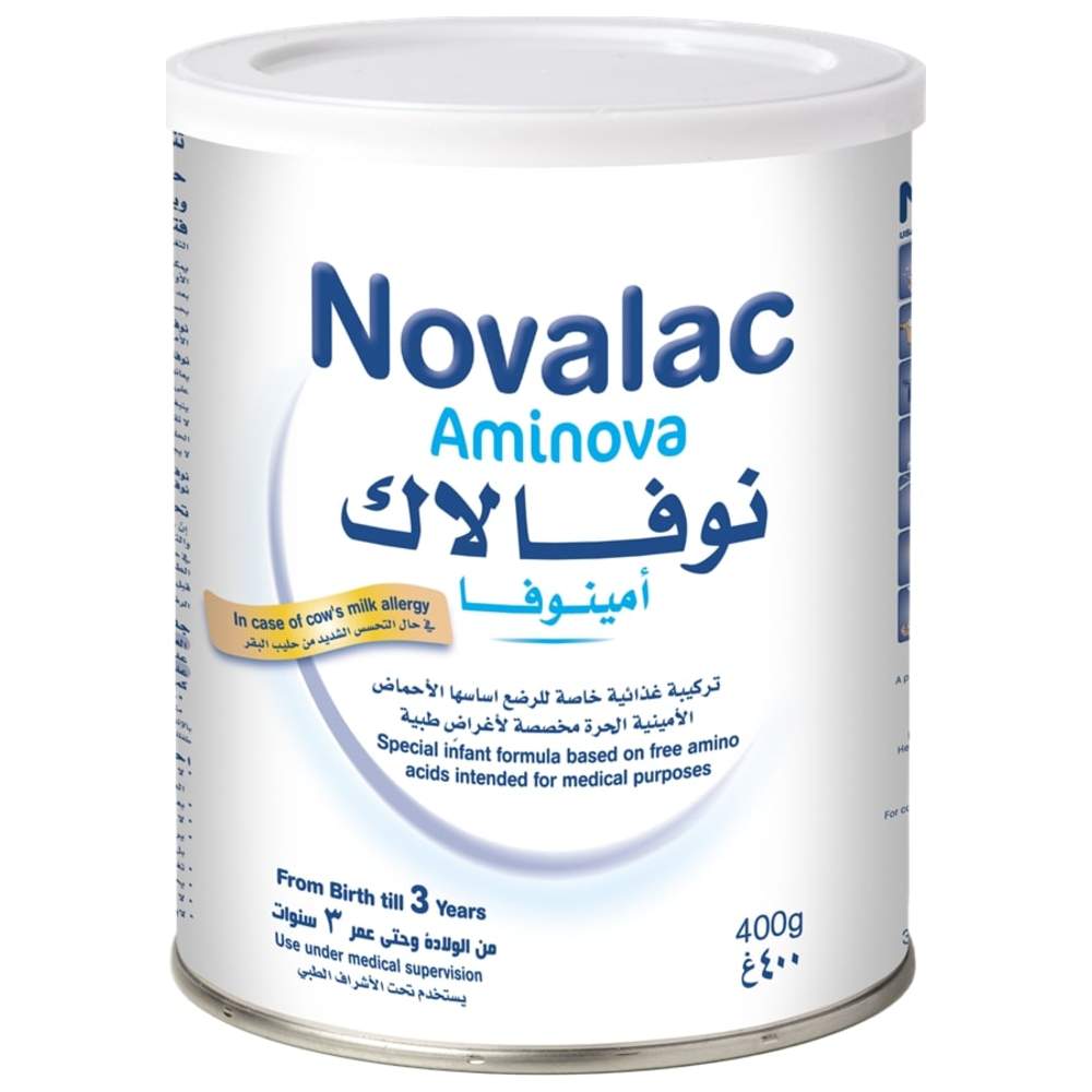 Novalac - Aminova Amino Acid-Based Formula 0-3Y - 400g