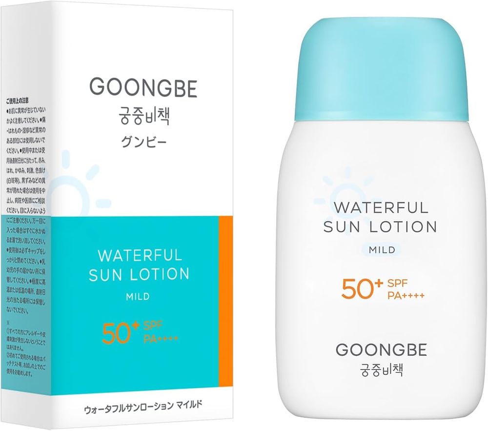 Goongbe - SPF 50+ Waterful Sun Lotion Mild - 80 gm