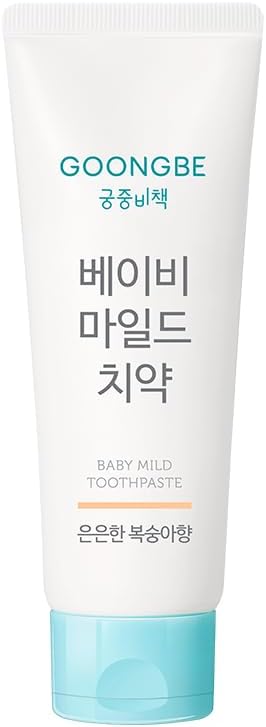 Goongbe - Baby Mild Toothpaste - Peach - 80 gm