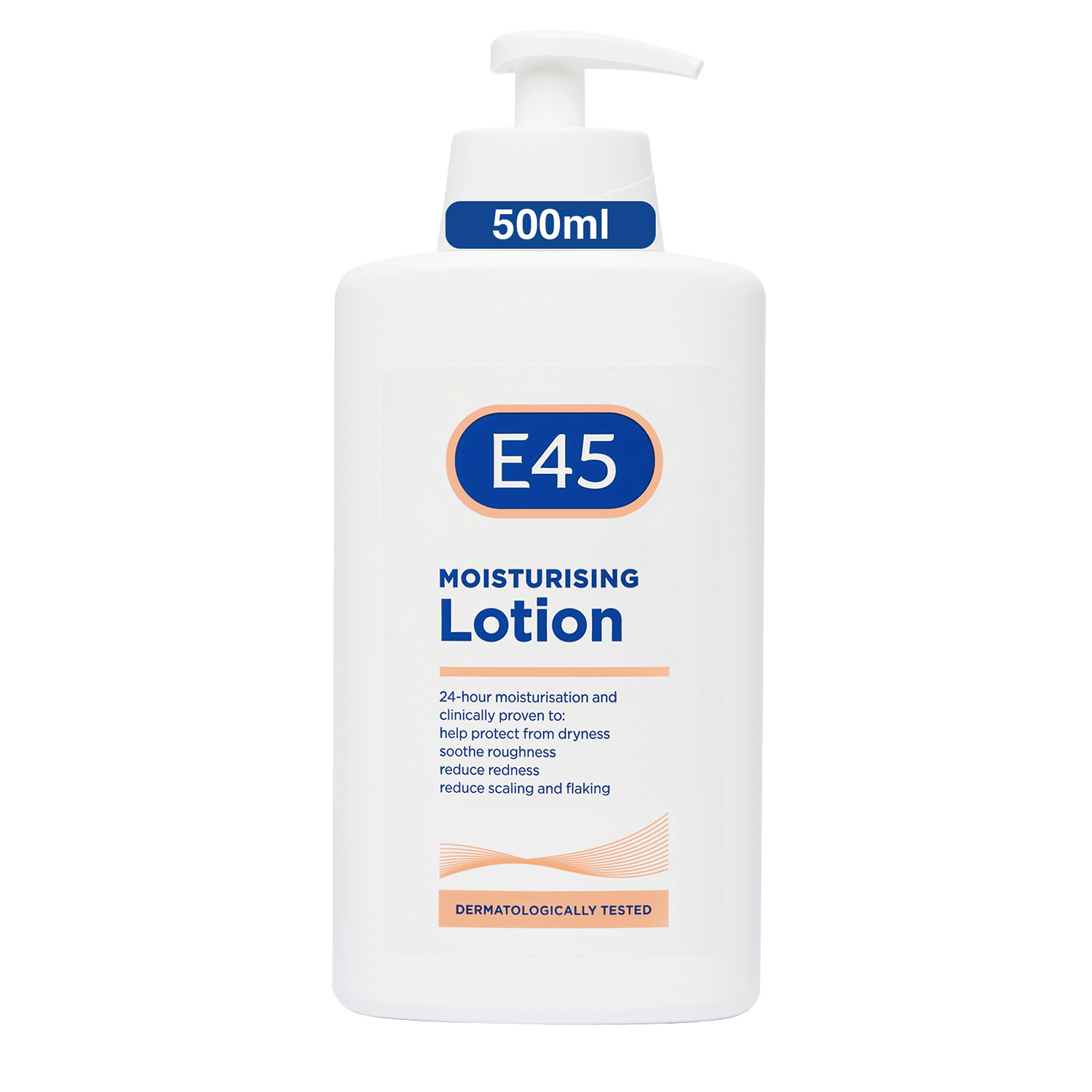 E45 - Moisturising Lotion With Pump - 500 ml