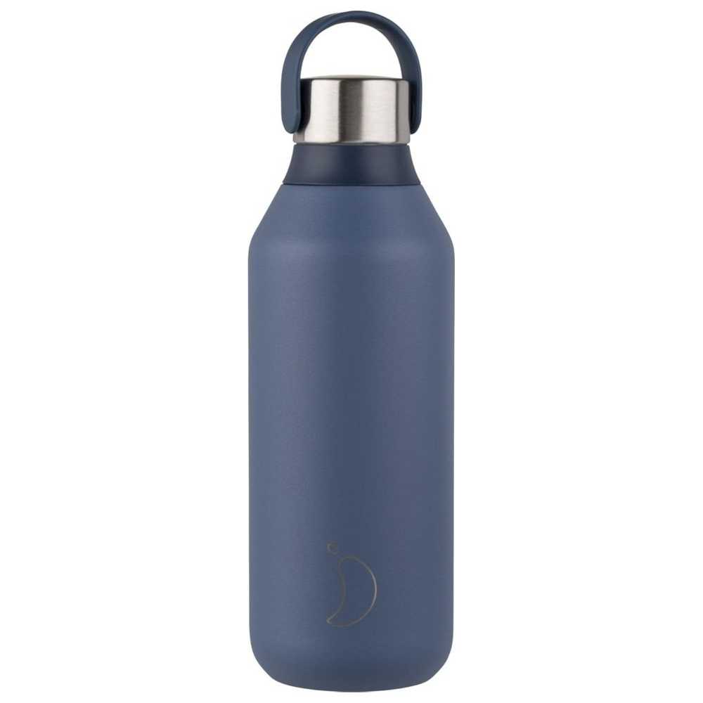 Chillys - B2B Series 2 Stainless Steel Water Bottle - Whale Blue - 500 ml