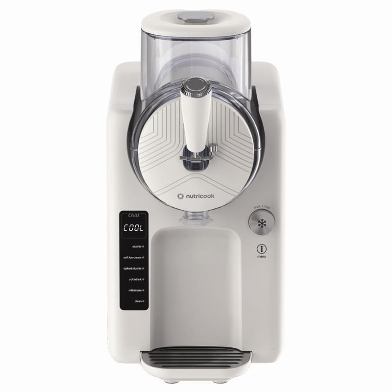 Nutricook Ice Cream Maker 1.8L, No Pre-Freezing, 150W - Beige