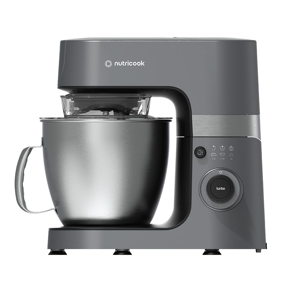 Nutricook 6.3L Stand Mixer, 1300W, Grey, NC-SM330