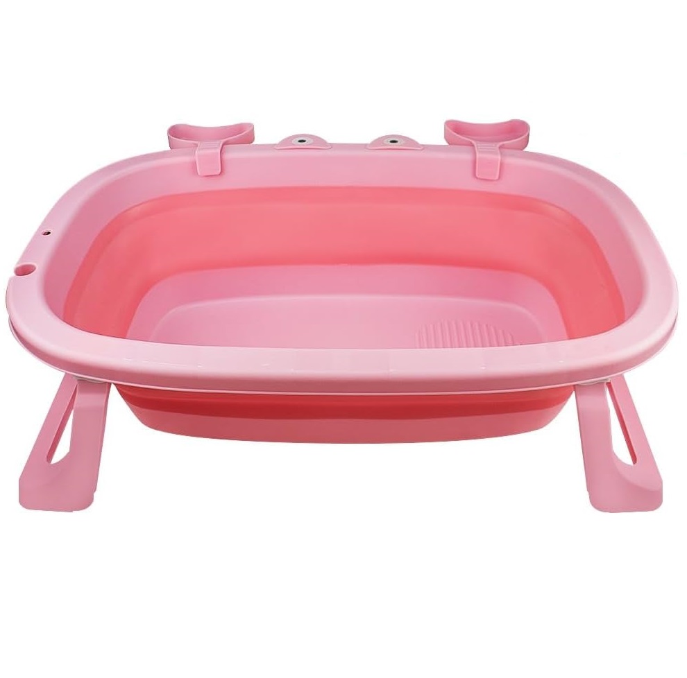 UKR - Foldable Baby Bathtub - Pink