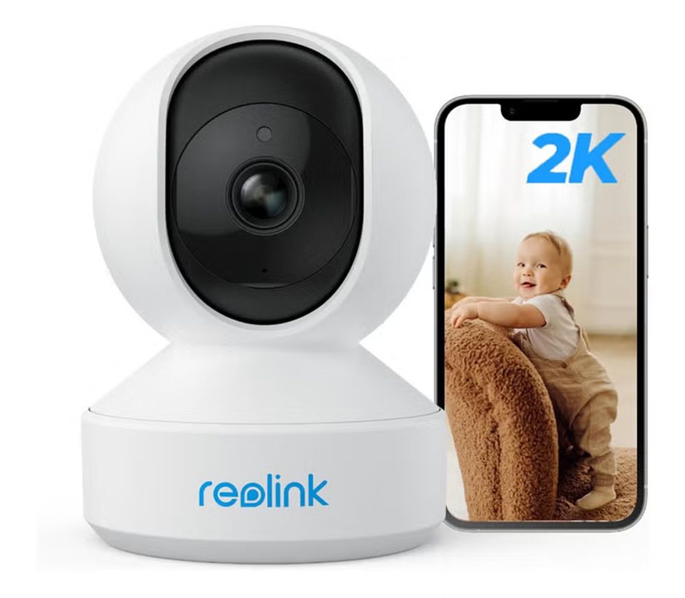 Reolink - Pan-Tilt 3MP Super HD Indoor Baby Camera E1 With Person/Pet Detection Two-way Audio