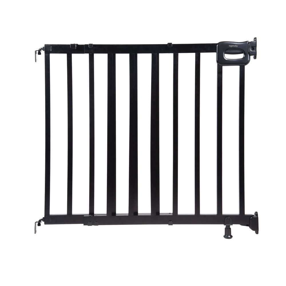 Ingenuity - Stairway Wide Pet & Baby Safety Gate - Black - 48-Inch