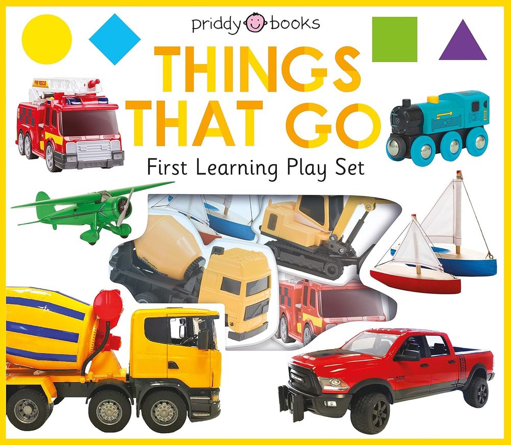 كتاب First Learning Play Set: Things That Go