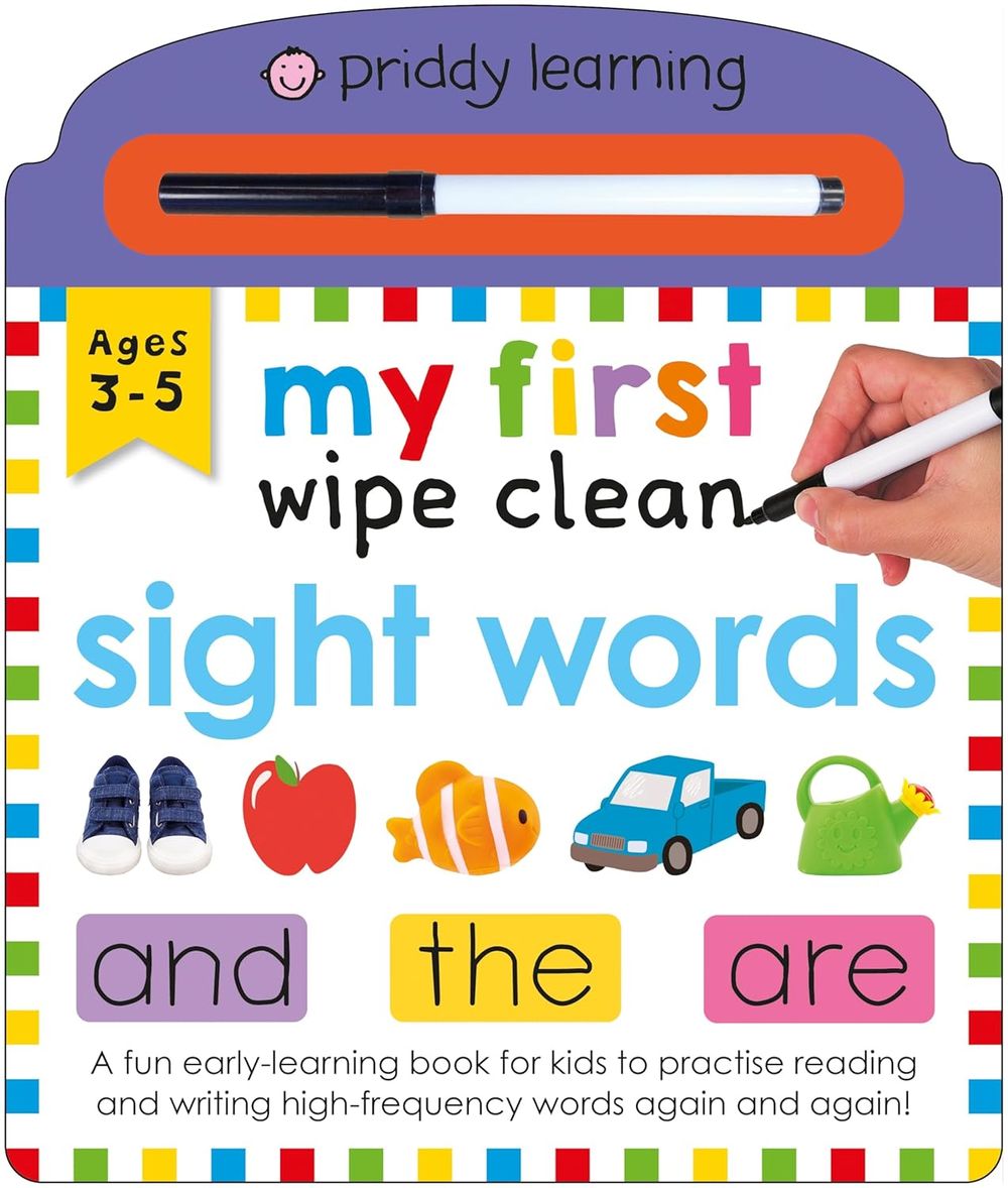 كتاب My First Wipe Clean Sight Words